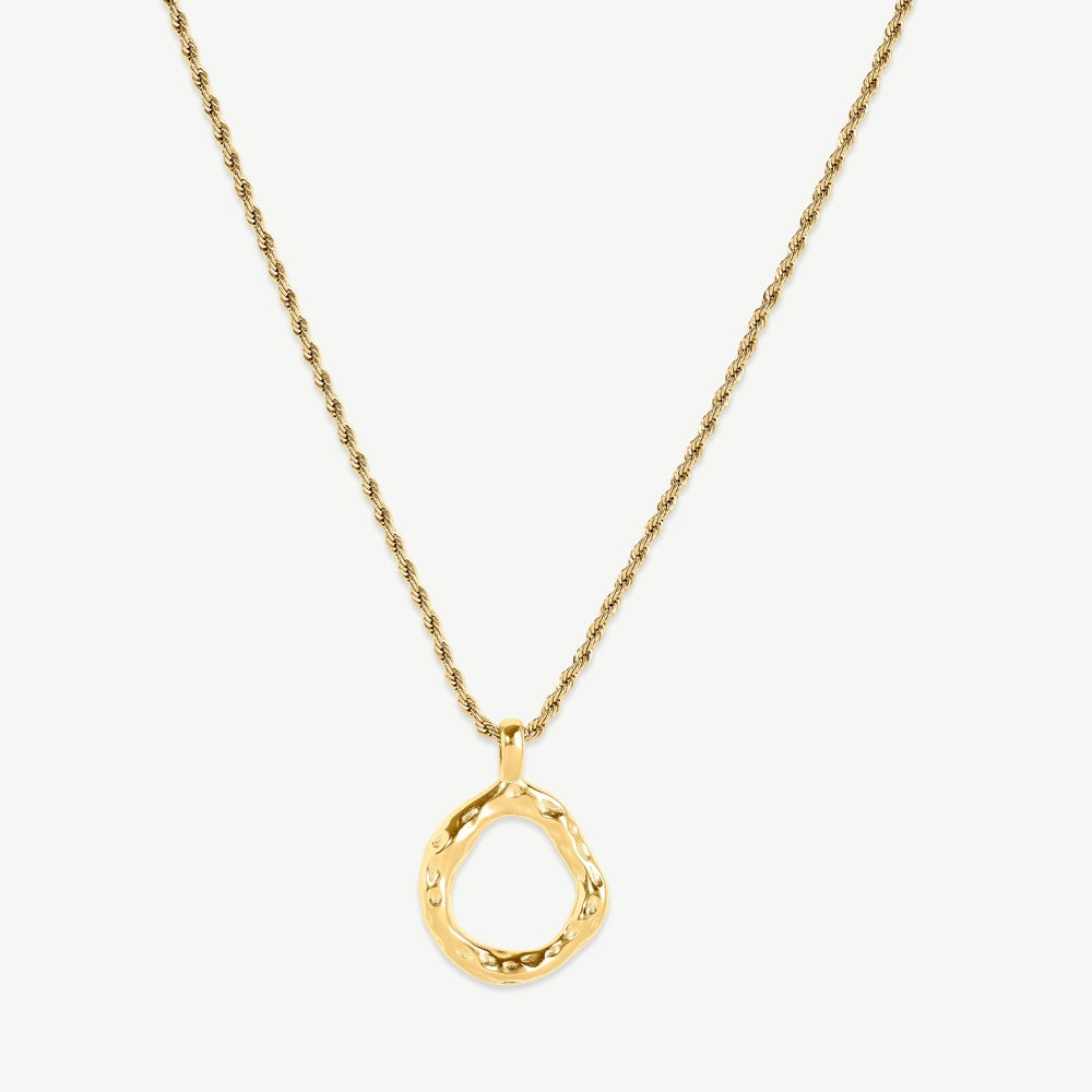 Irregular Circle | 18k Gold Plated