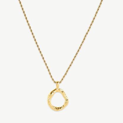 Irregular Circle | 18k Gold Plated